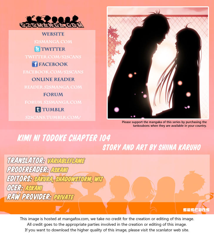 Read Kimi ni Todoke EN Manga Online