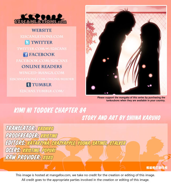 Read Kimi ni Todoke EN Manga Online