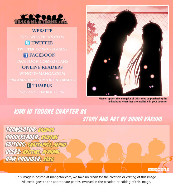 Read Kimi ni Todoke EN Manga Online