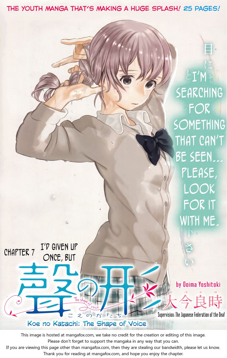 Read Koe no Katachi en Manga Online