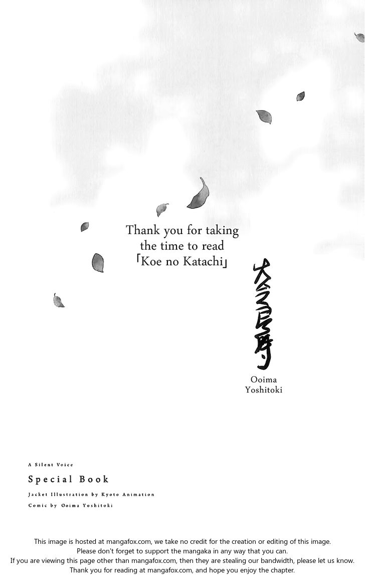 Read Koe no Katachi en Manga Online