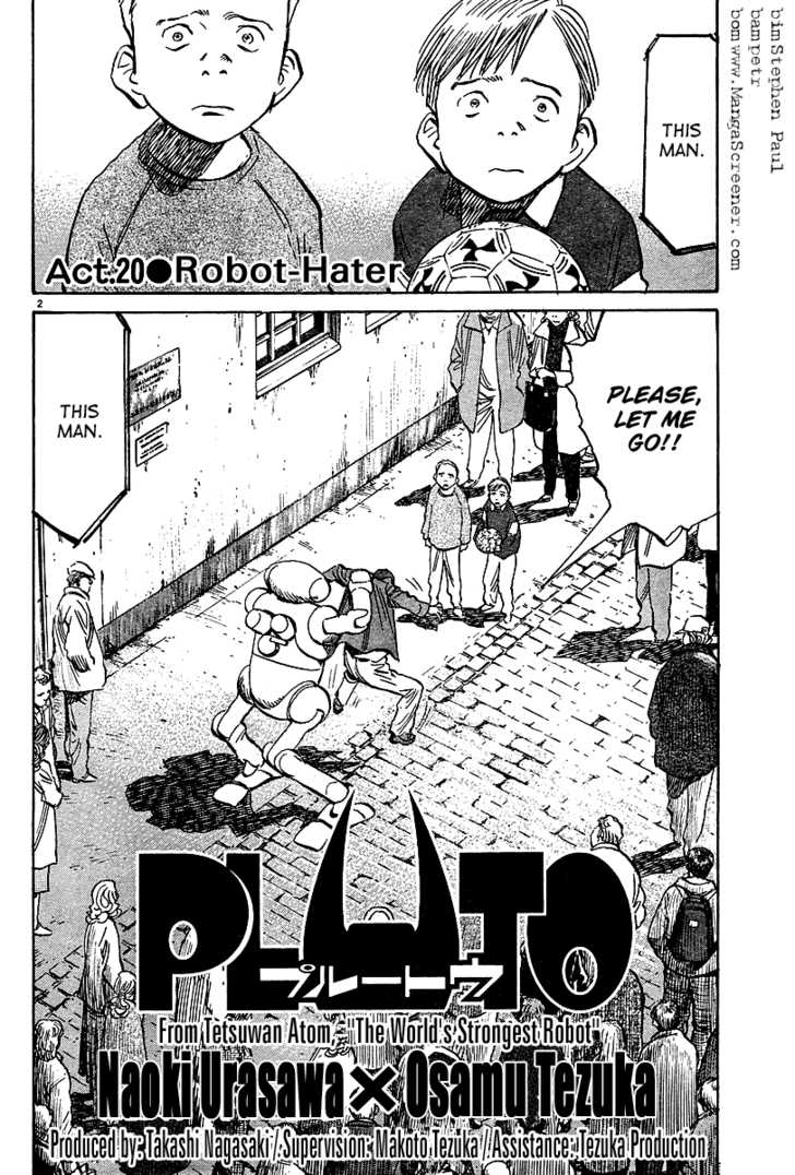 Read Pluto en Manga Online