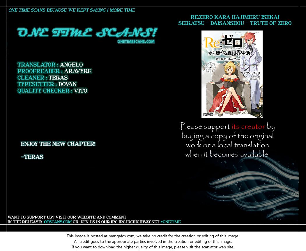 Read Re:Zero  Truth of Zero EN Manga Online