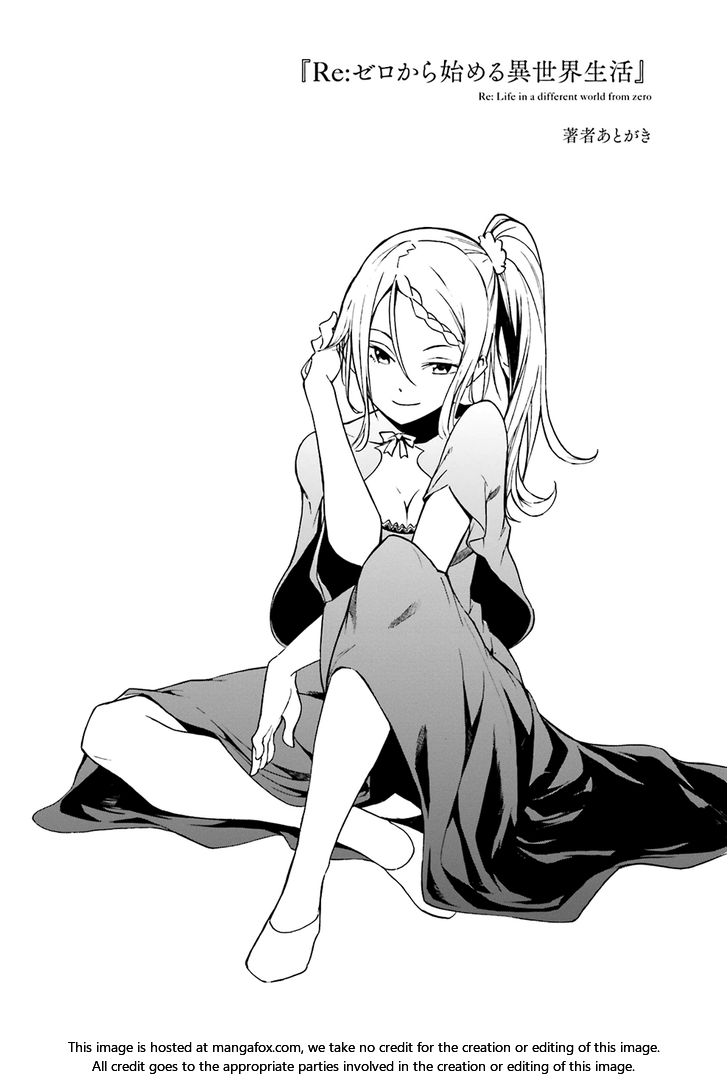 Read Re:Zero  Truth of Zero EN Manga Online