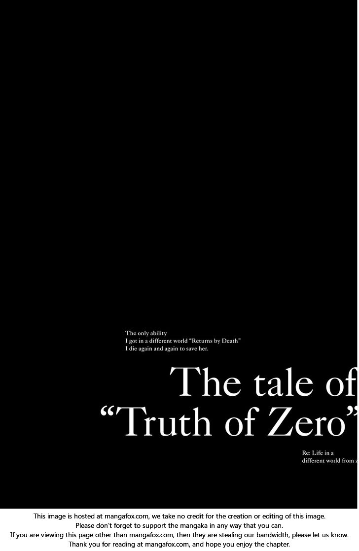 Read Re:Zero  Truth of Zero EN Manga Online