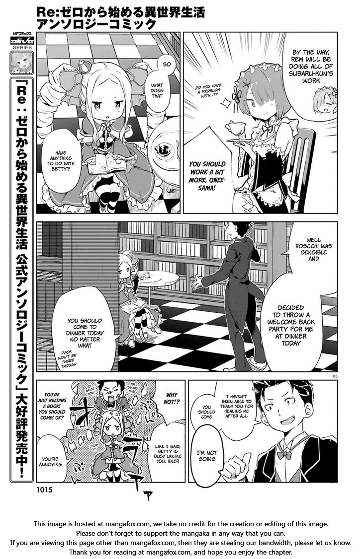 Read Re:Zero  Truth of Zero EN Manga Online