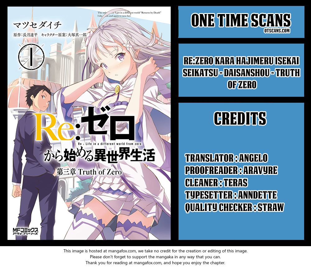Read Re:Zero  Truth of Zero EN Manga Online
