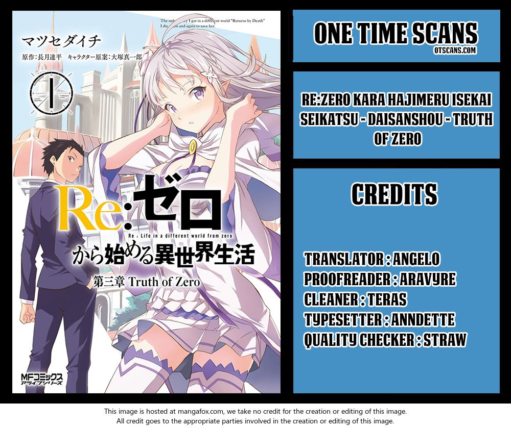 Read Re:Zero  Truth of Zero EN Manga Online