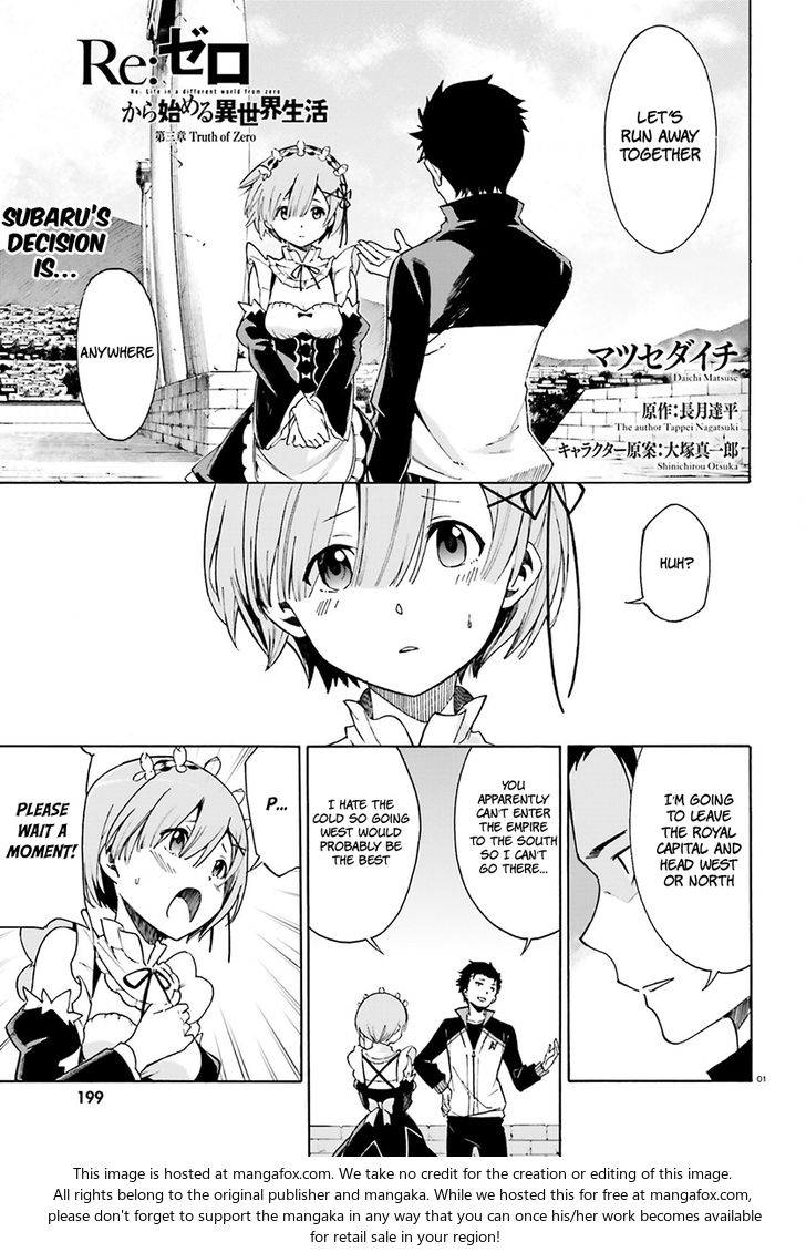 Read Re:Zero  Truth of Zero EN Manga Online