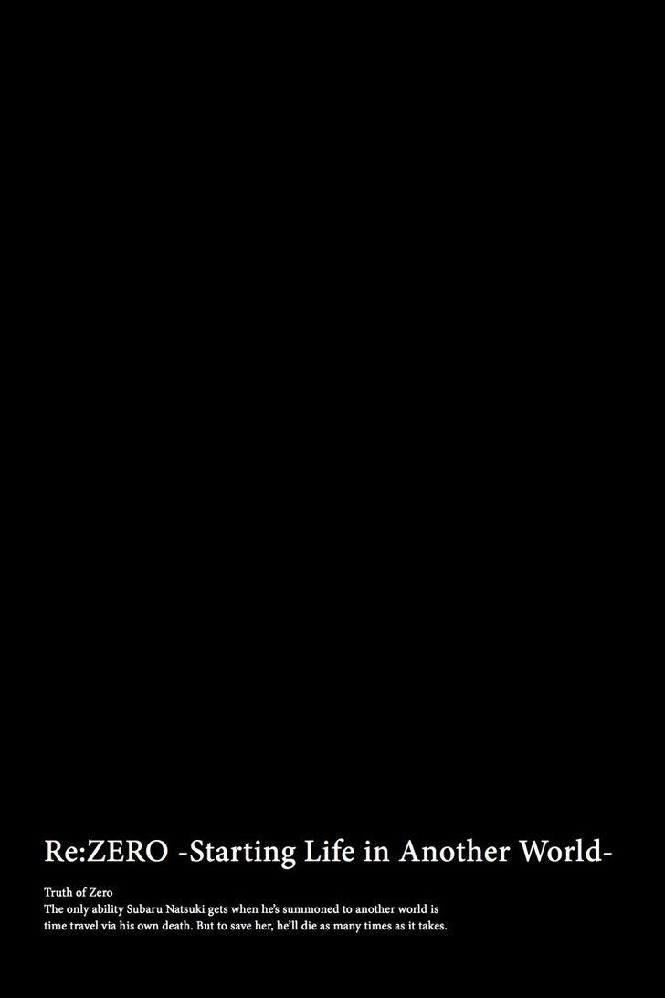 Read Re:Zero  Truth of Zero EN Manga Online