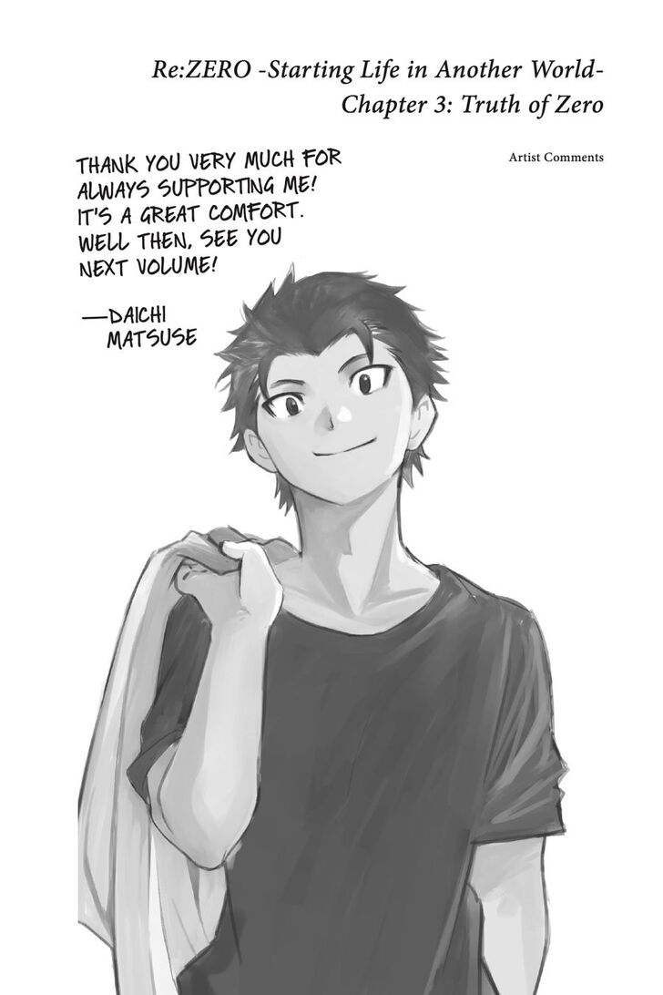 Read Re:Zero  Truth of Zero EN Manga Online