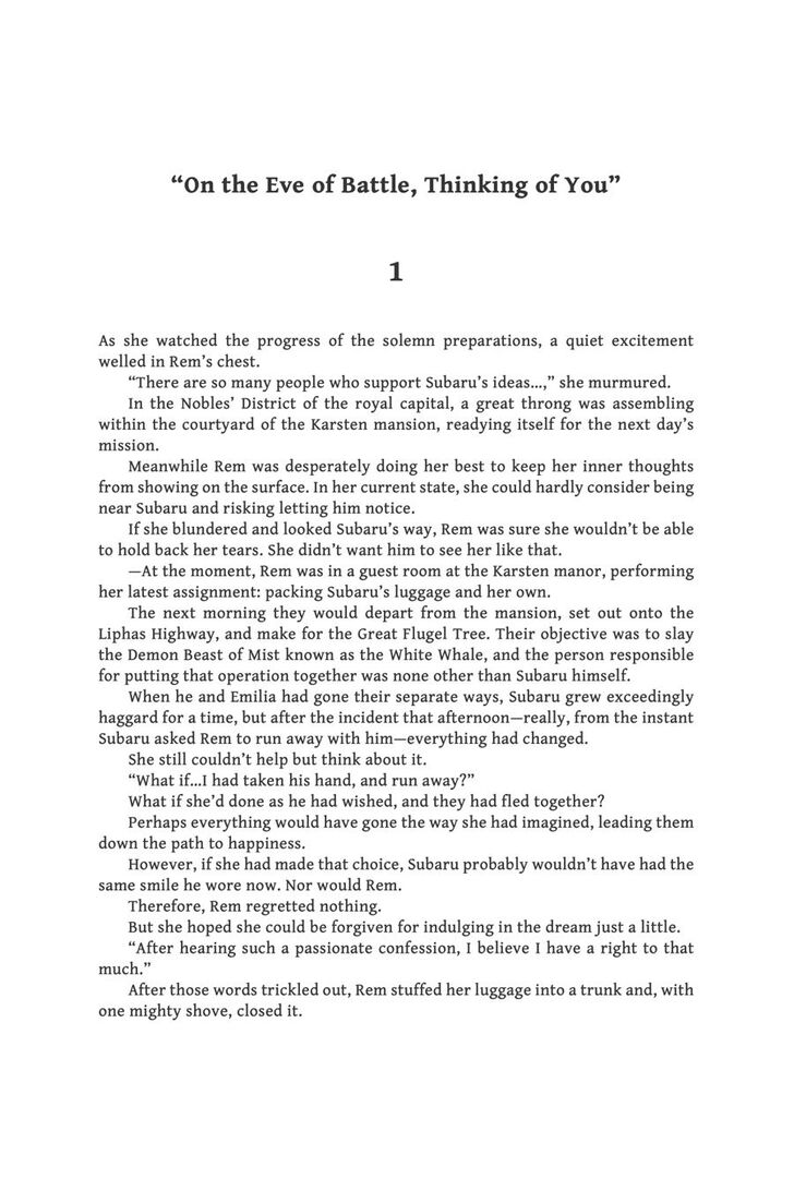 Read Re:Zero  Truth of Zero EN Manga Online