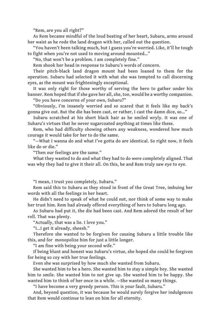 Read Re:Zero  Truth of Zero EN Manga Online