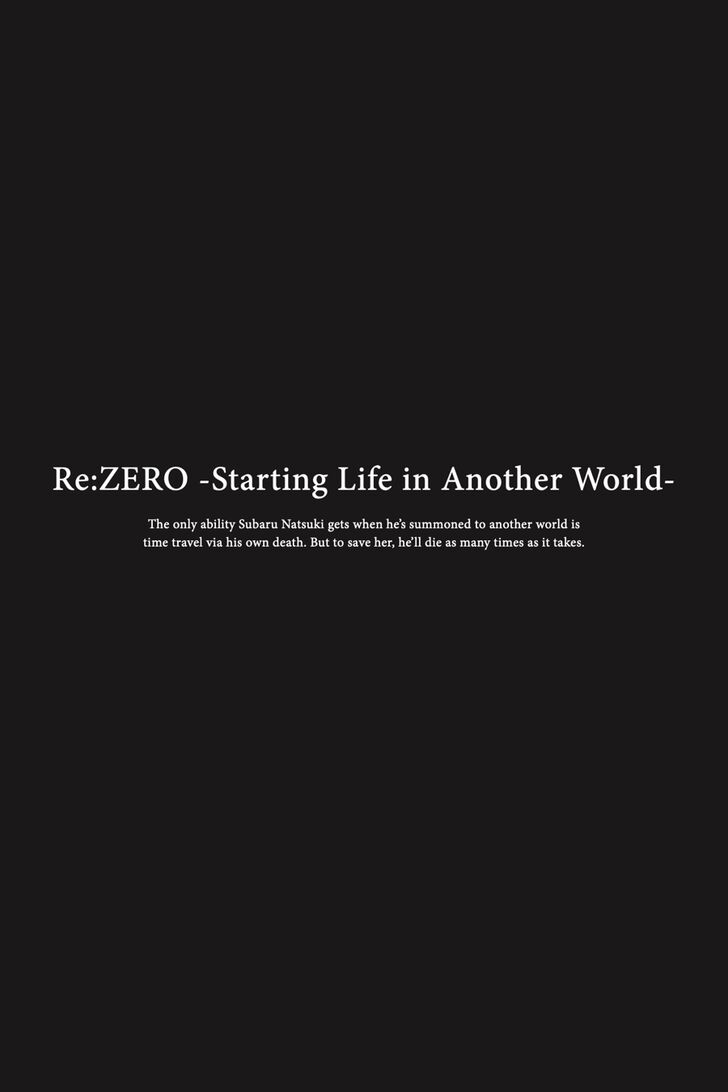 Read Re:Zero  Truth of Zero EN Manga Online