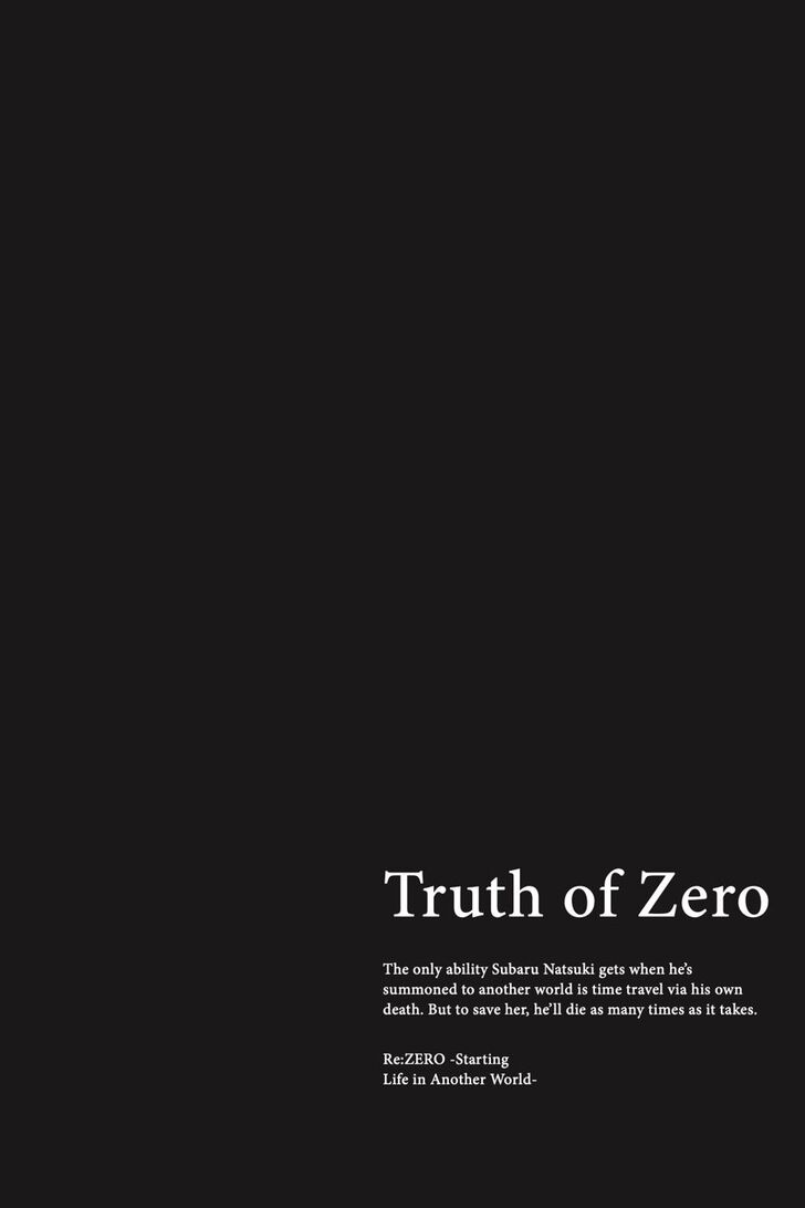Read Re:Zero  Truth of Zero EN Manga Online
