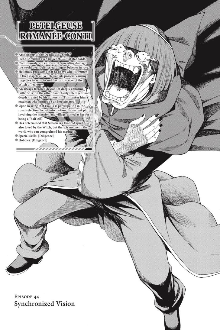 Read Re:Zero  Truth of Zero EN Manga Online