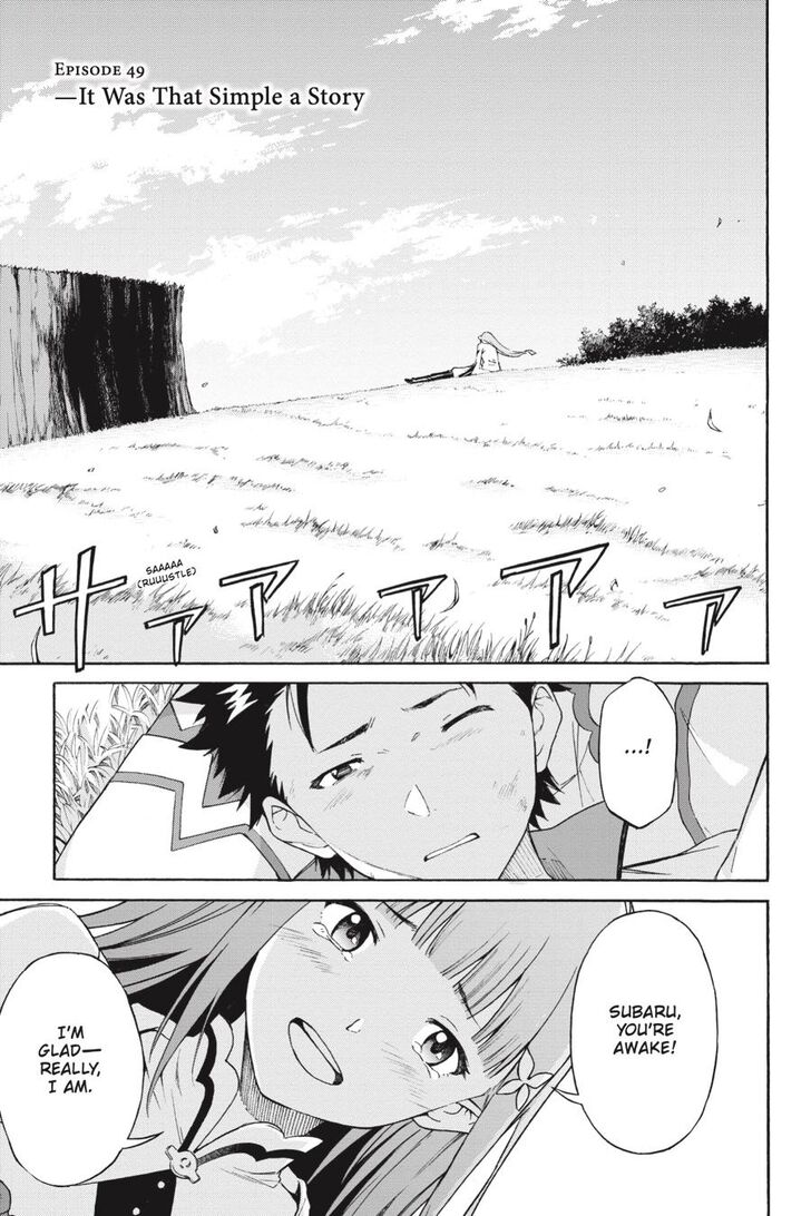 Read Re:Zero  Truth of Zero EN Manga Online