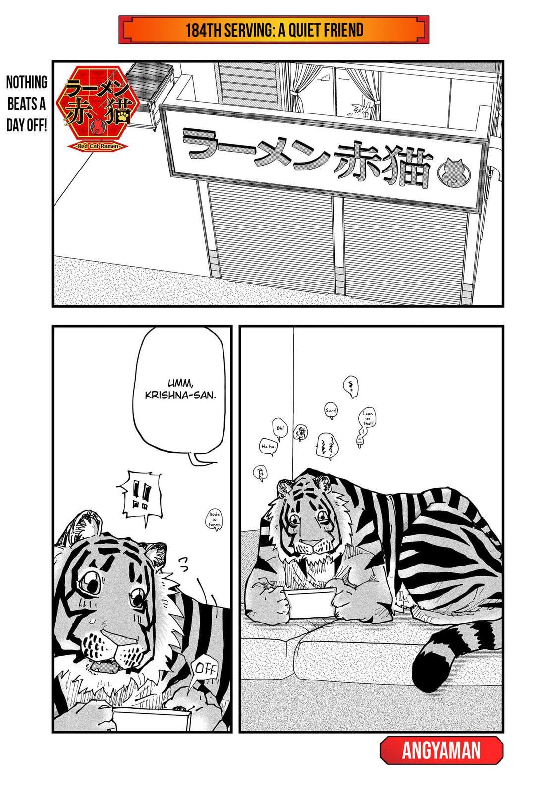 Read Red Cat Ramen en Manga Online