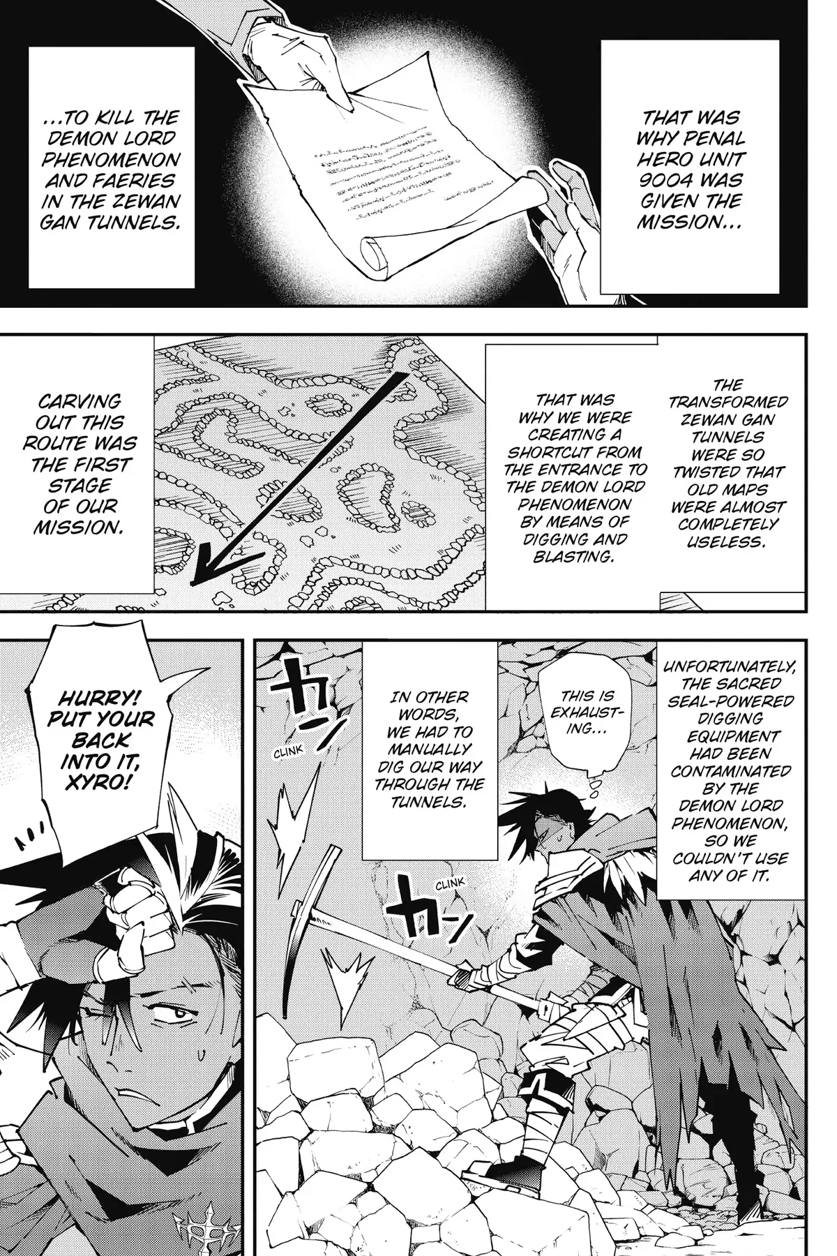 Read Sentenced to Be a Hero en Manga Online