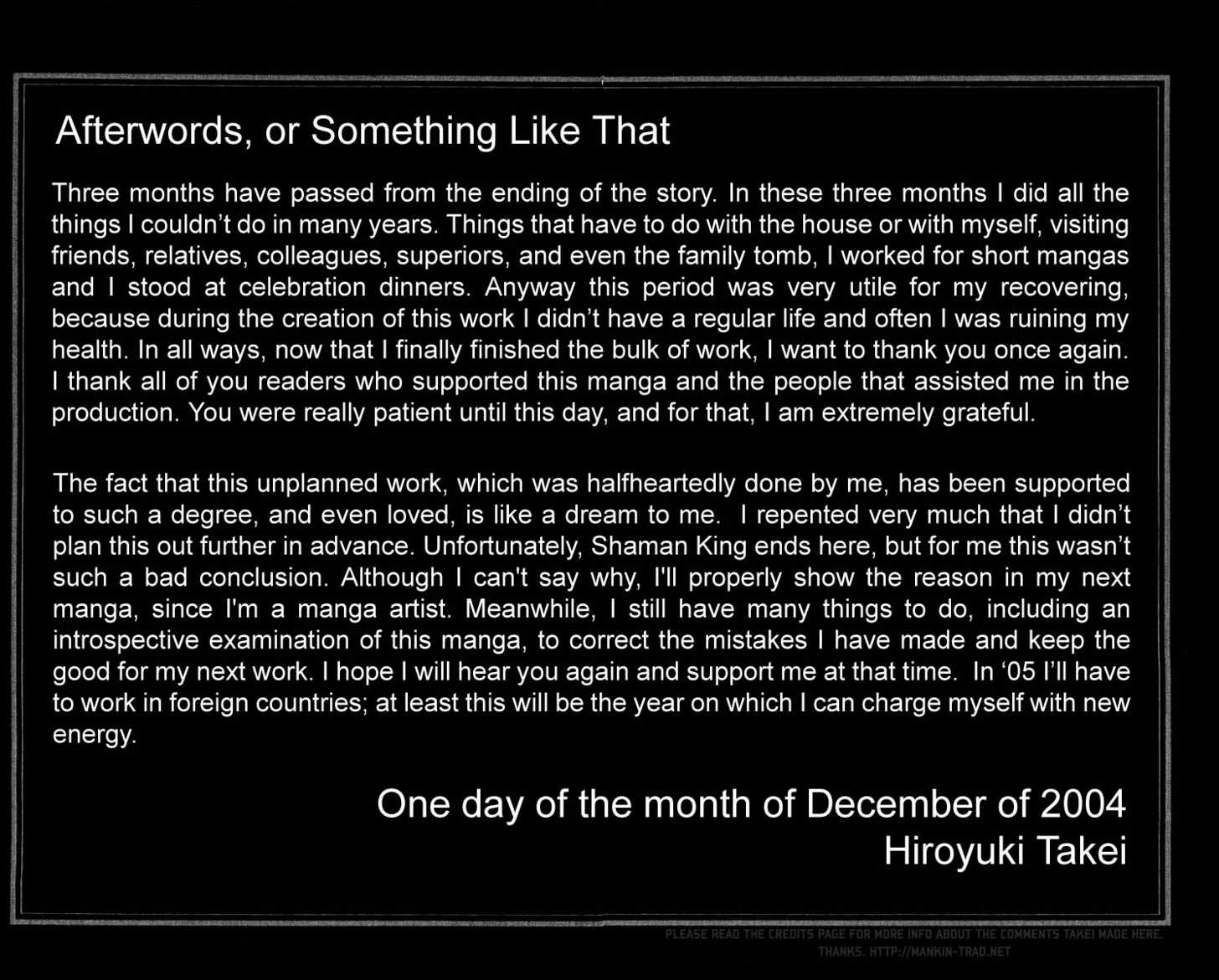 Read Shaman King en Manga Online