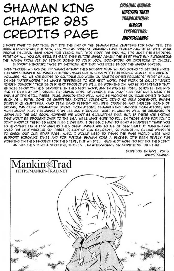 Read Shaman King en Manga Online