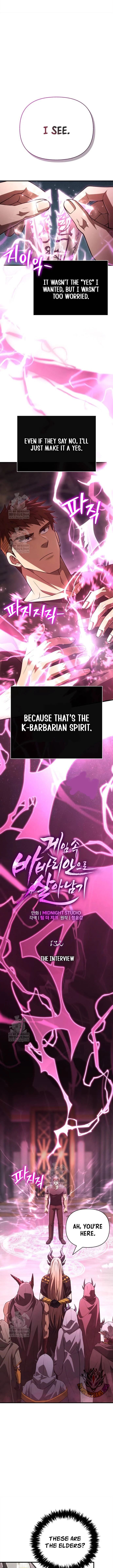 Read Surviving the Game as a Barbarian en Manga Online