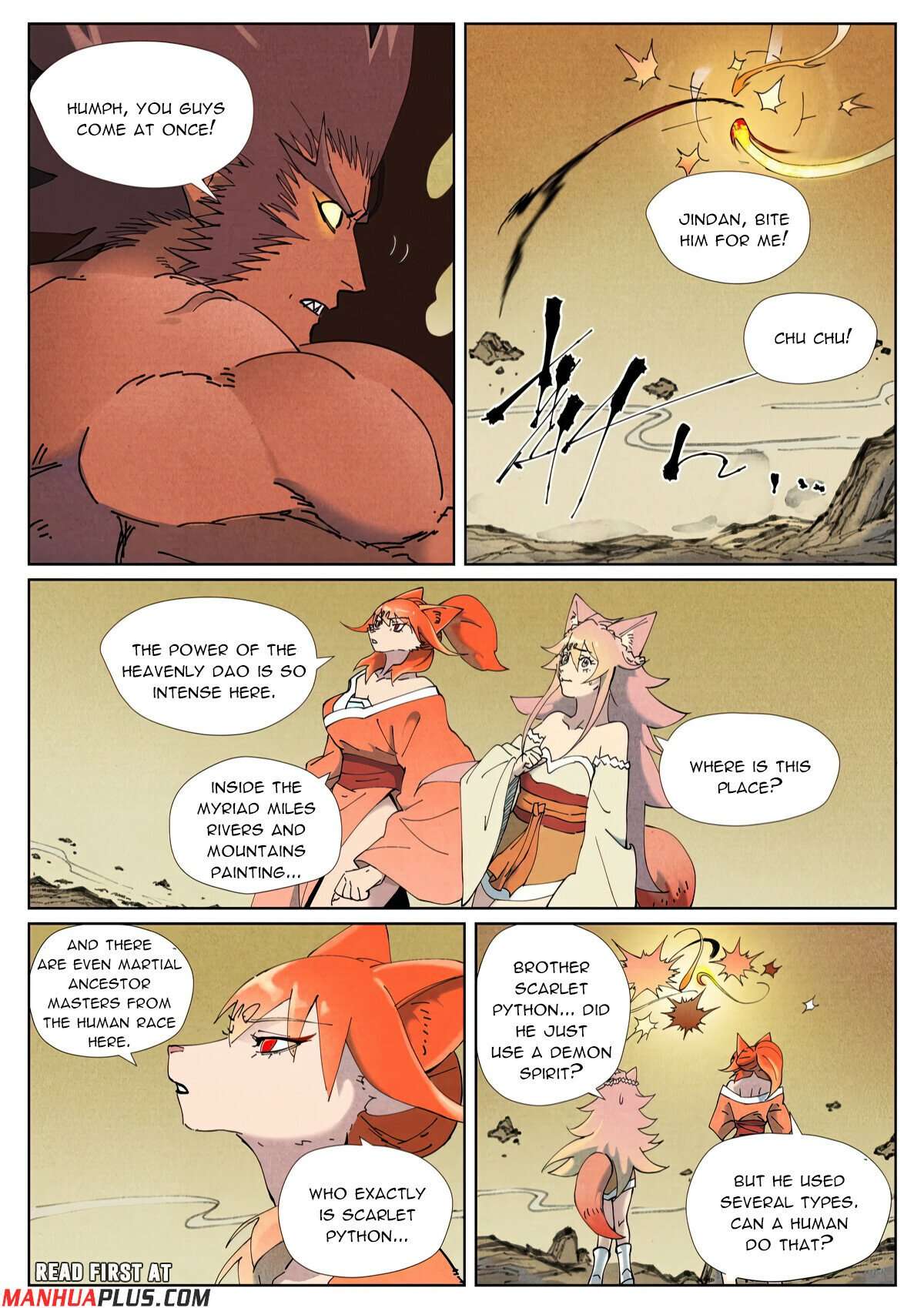 Read Tales of Demons and Gods en Manga Online