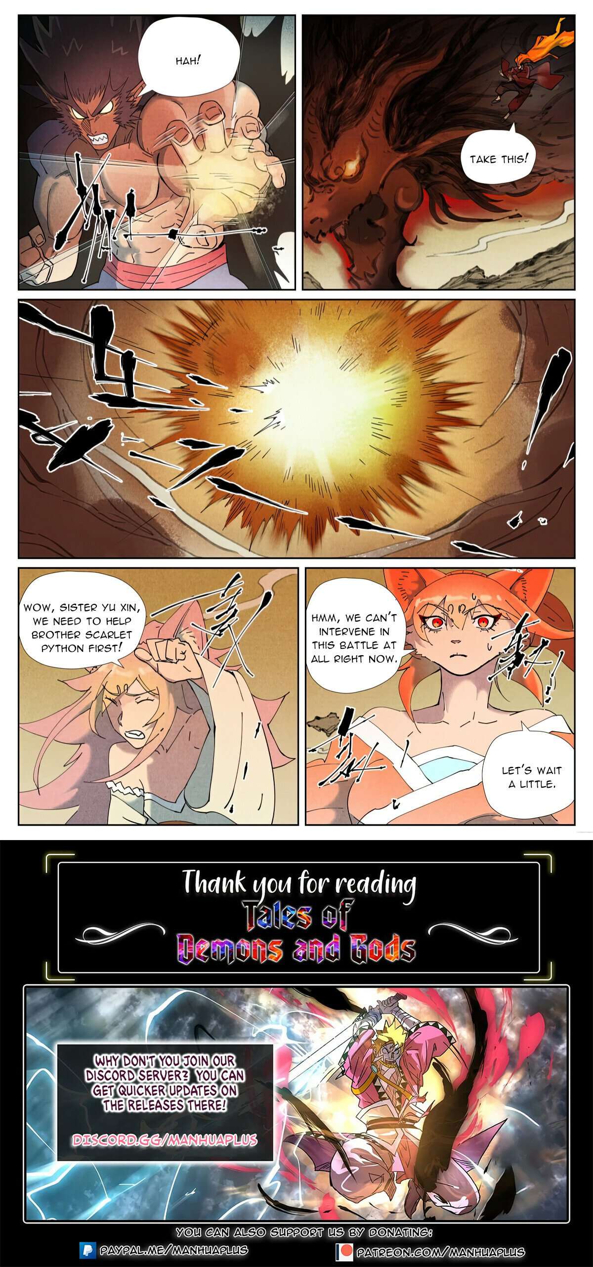 Read Tales of Demons and Gods en Manga Online