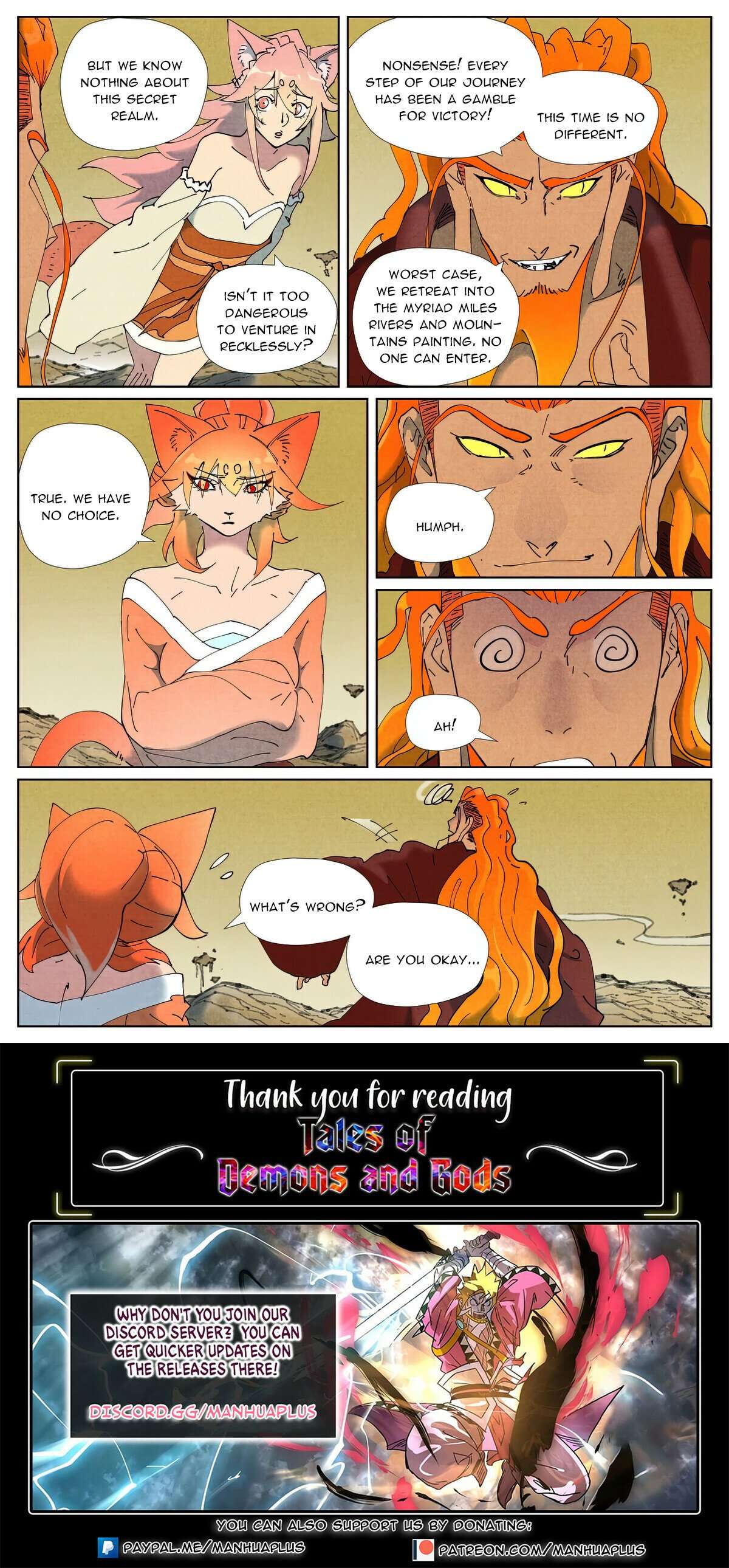 Read Tales of Demons and Gods en Manga Online