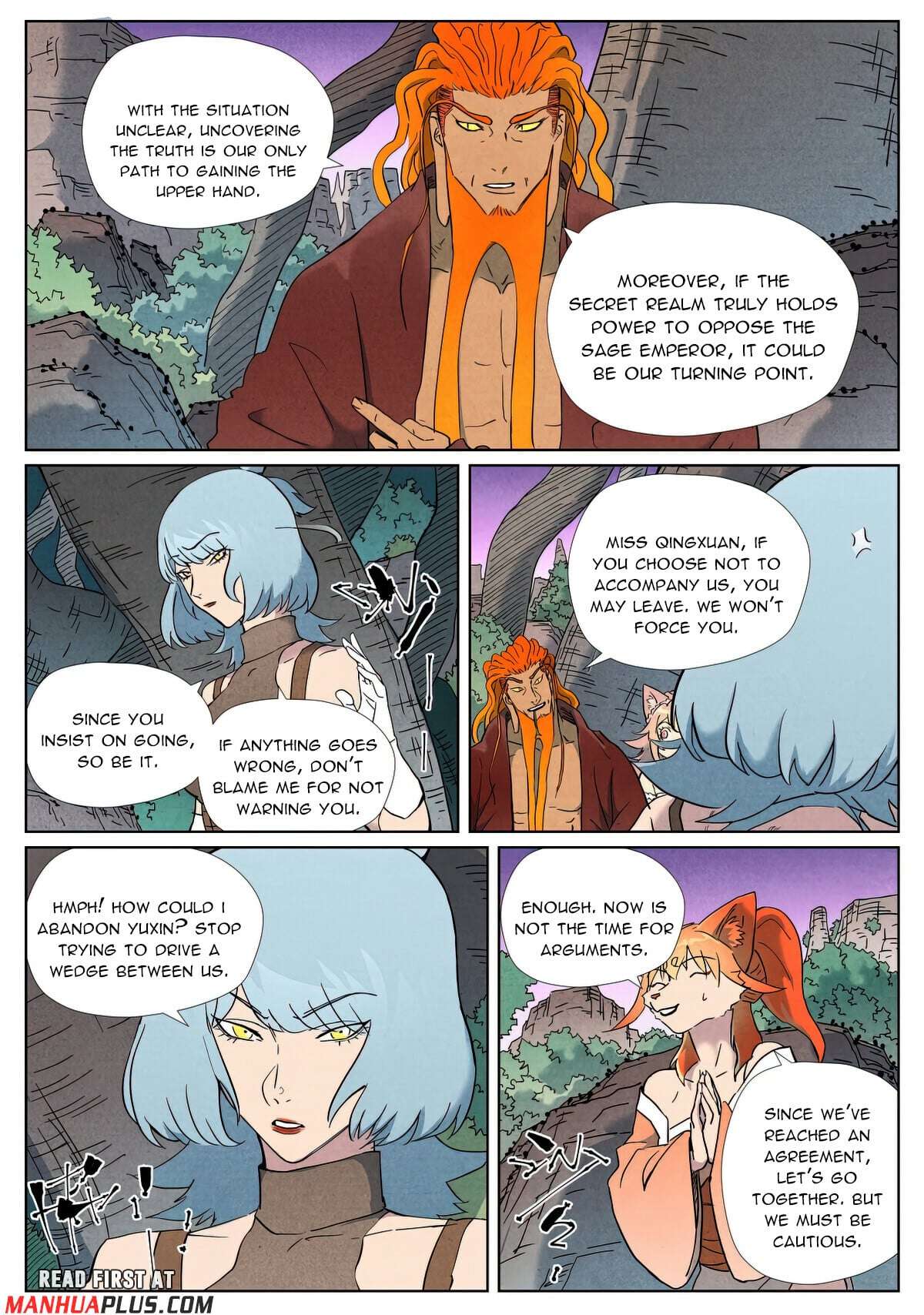 Read Tales of Demons and Gods en Manga Online