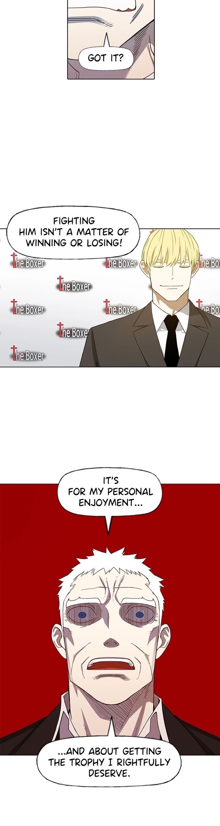 Read The Boxer en Manga Online