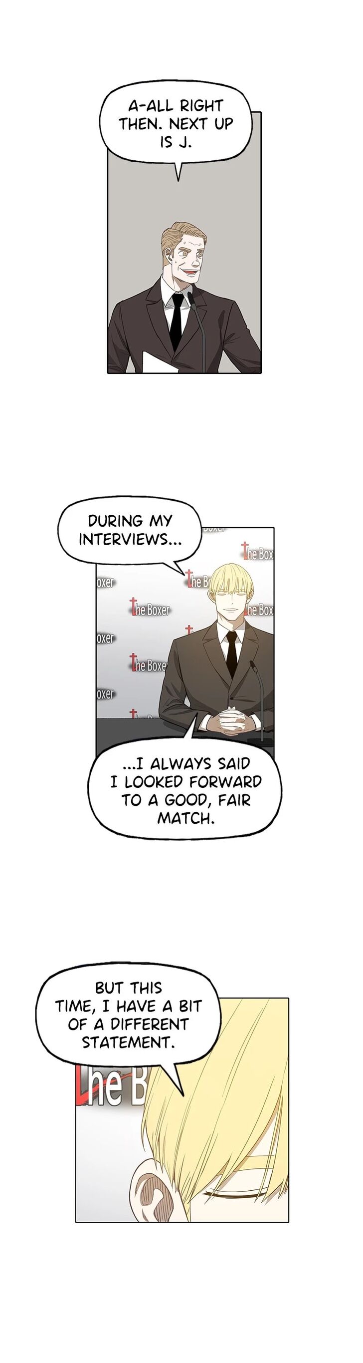 Read The Boxer en Manga Online