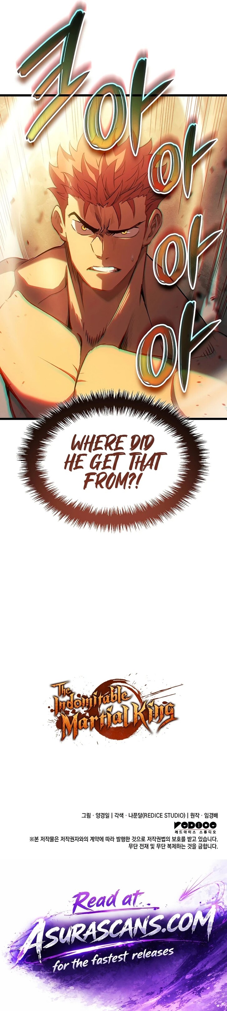 Read The Reincarnated King of Fists en Manga Online