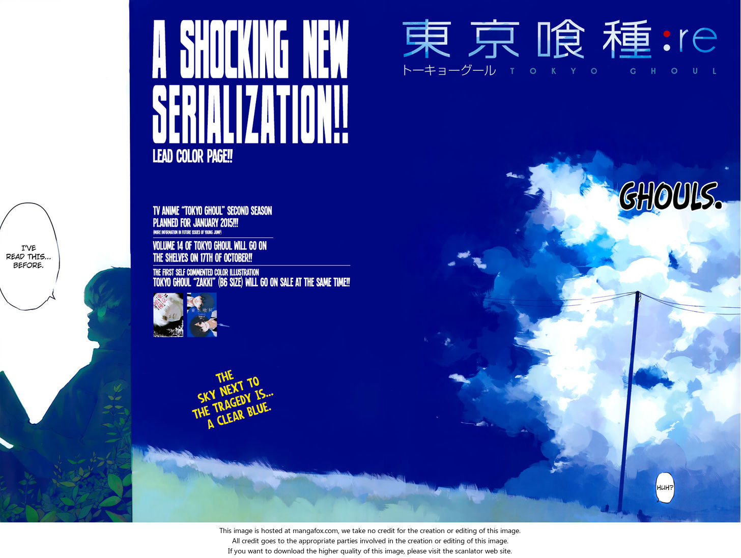 Read Tokyo Ghoul re en Manga Online