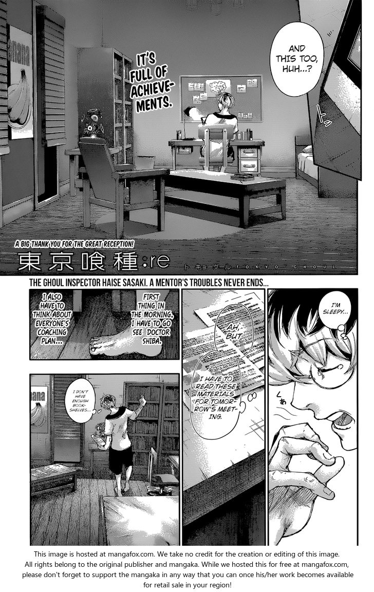 Read Tokyo Ghoul re en Manga Online