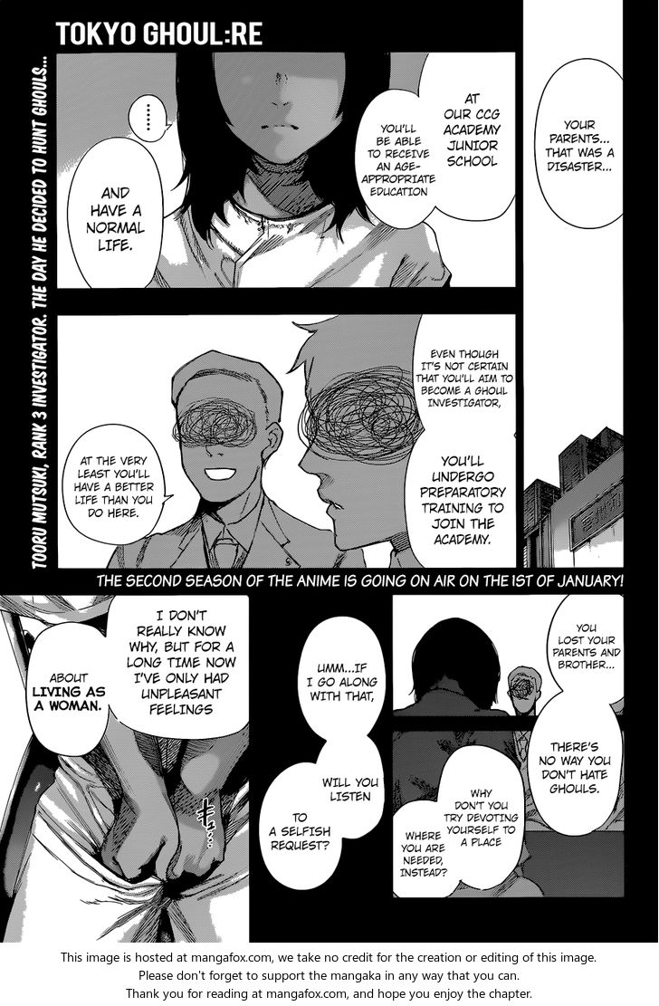 Read Tokyo Ghoul re en Manga Online