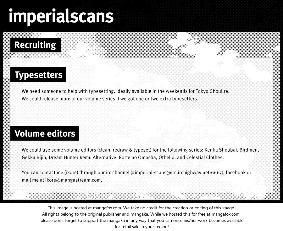 Read Tokyo Ghoul re en Manga Online