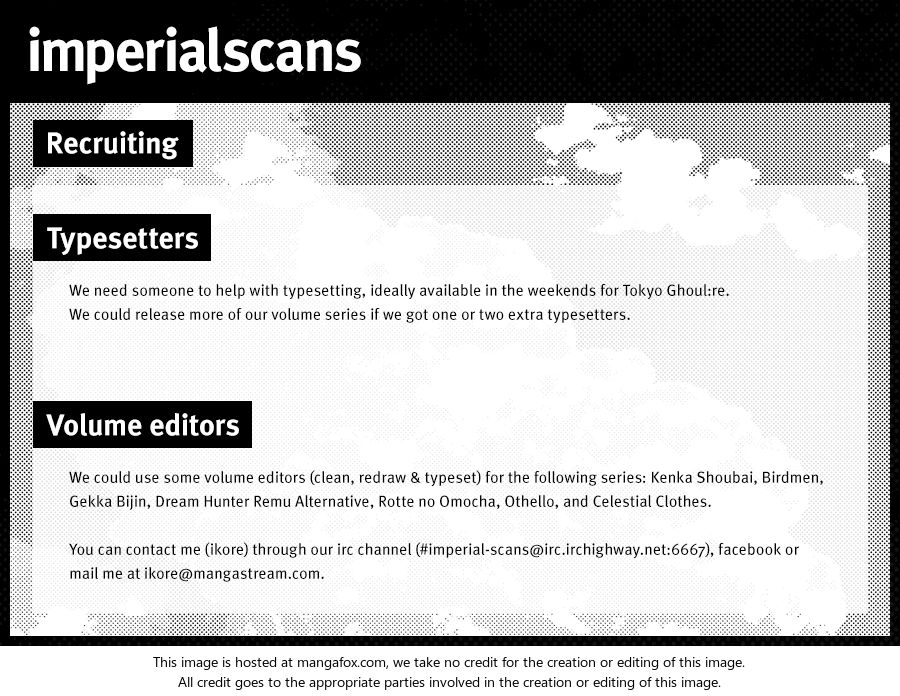 Read Tokyo Ghoul re en Manga Online