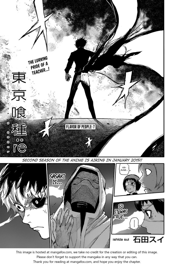 Read Tokyo Ghoul re en Manga Online