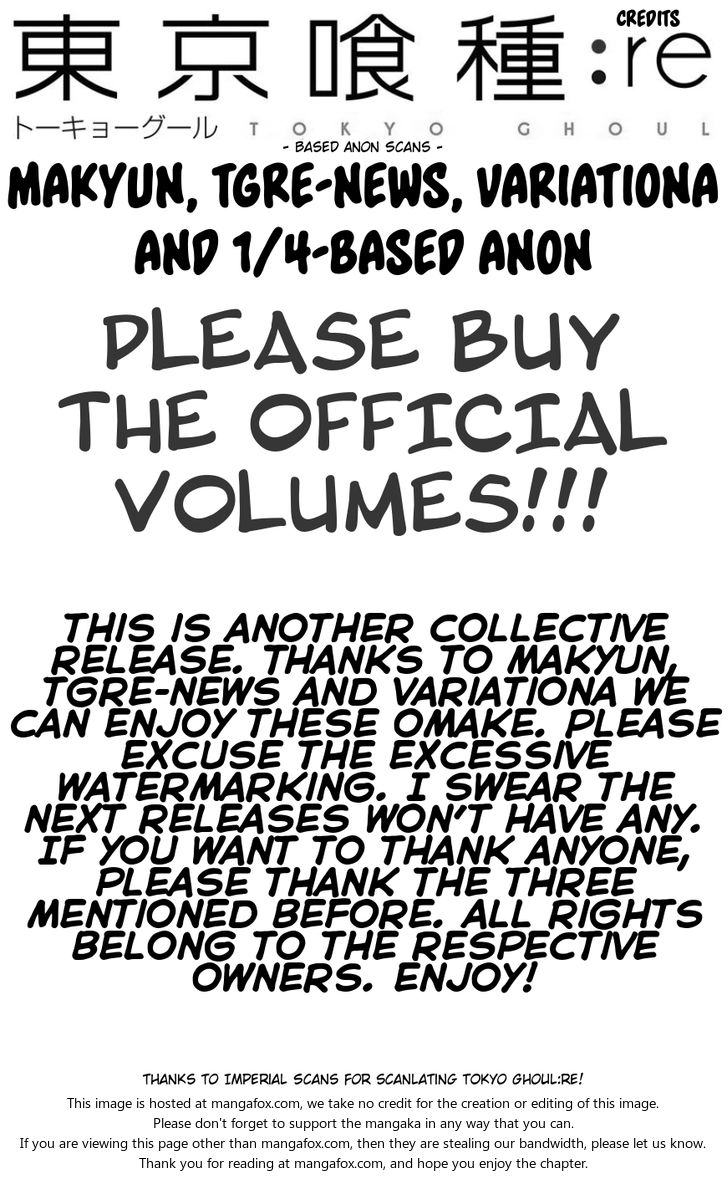 Read Tokyo Ghoul re en Manga Online