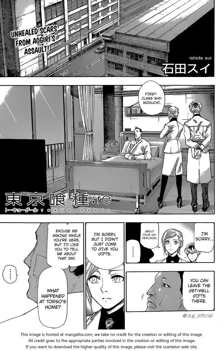 Read Tokyo Ghoul re en Manga Online