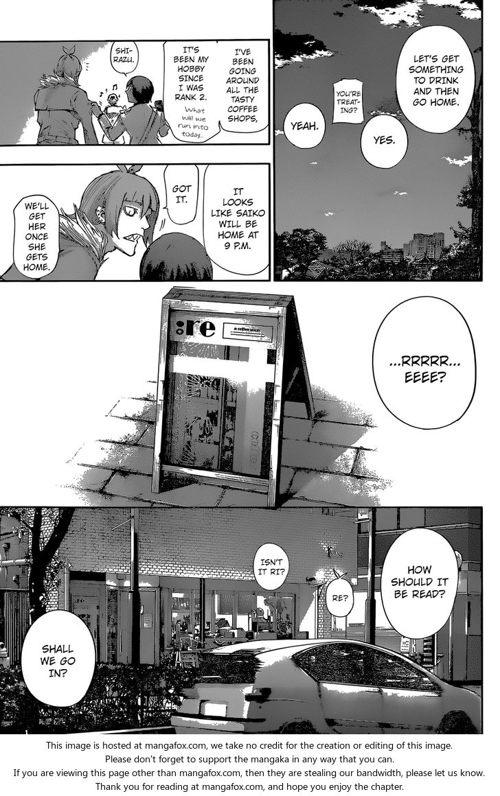 Read Tokyo Ghoul re en Manga Online