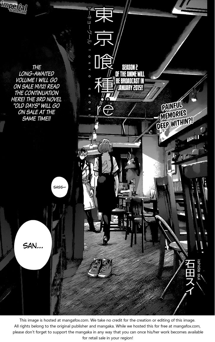 Read Tokyo Ghoul re en Manga Online