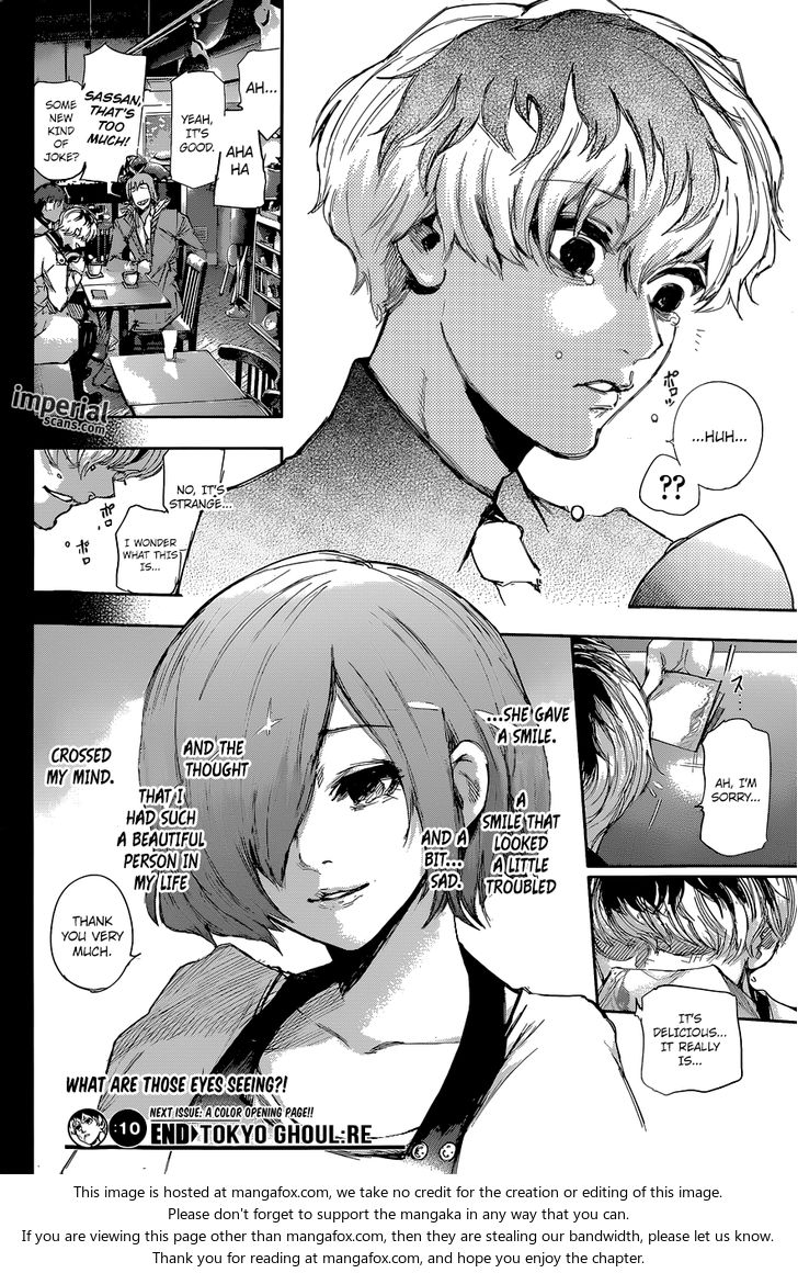 Read Tokyo Ghoul re en Manga Online