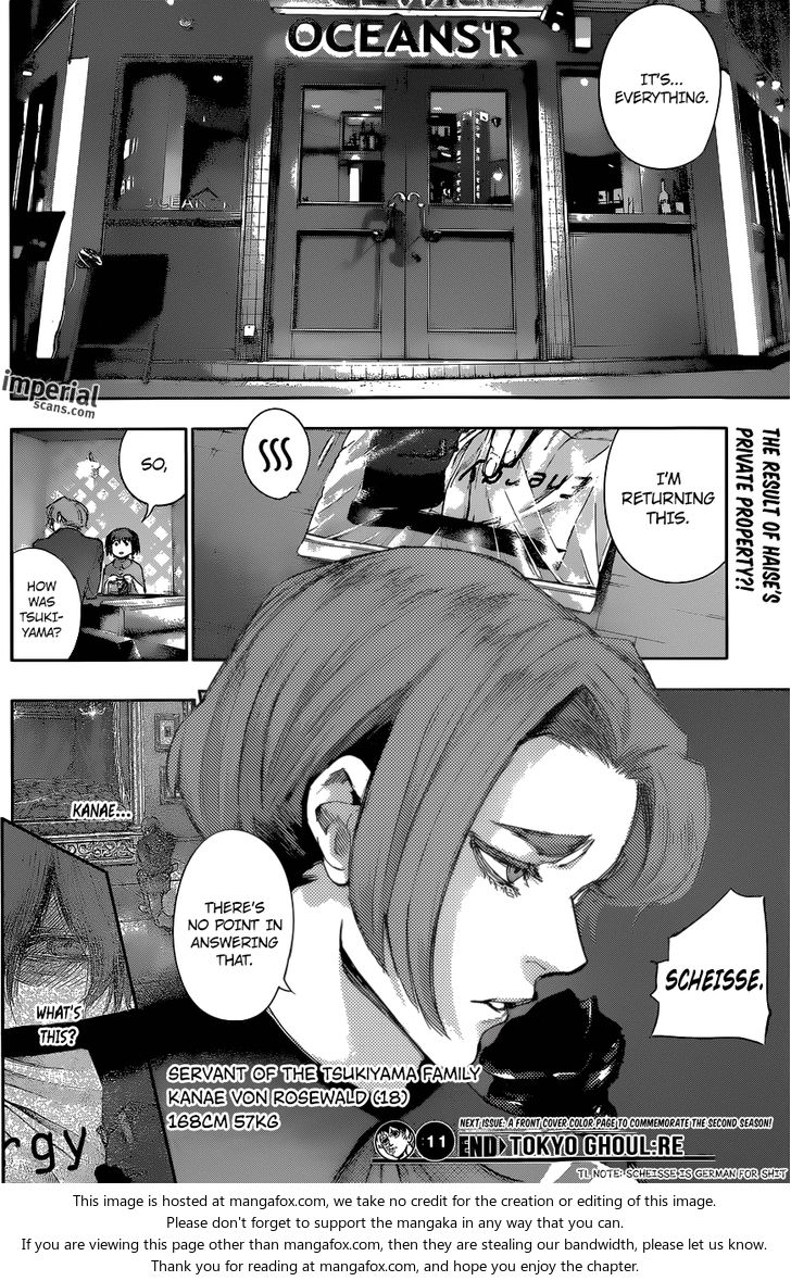 Read Tokyo Ghoul re en Manga Online