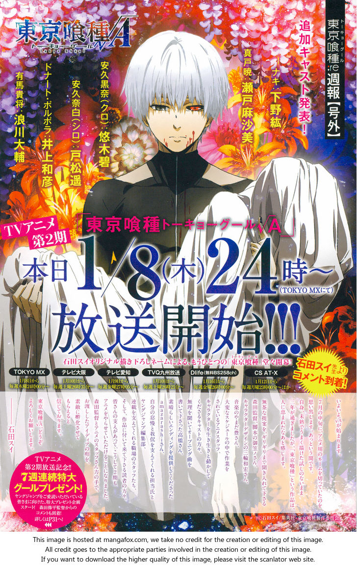 Read Tokyo Ghoul re en Manga Online