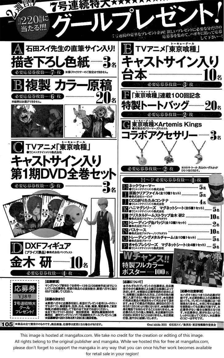 Read Tokyo Ghoul re en Manga Online