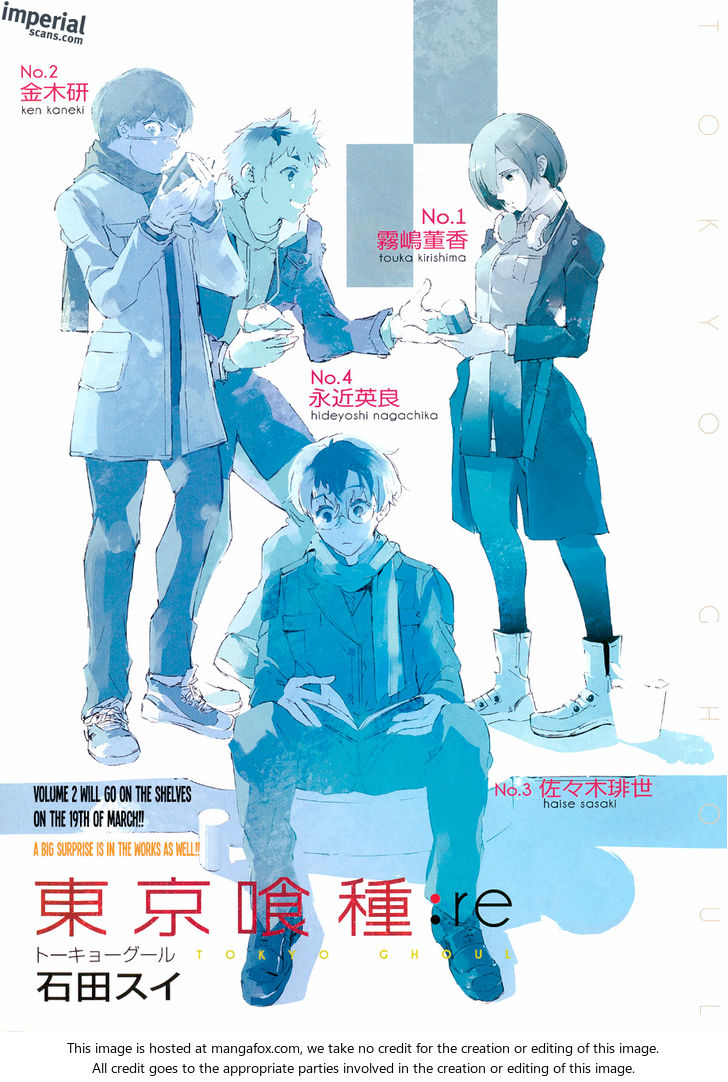 Read Tokyo Ghoul re en Manga Online