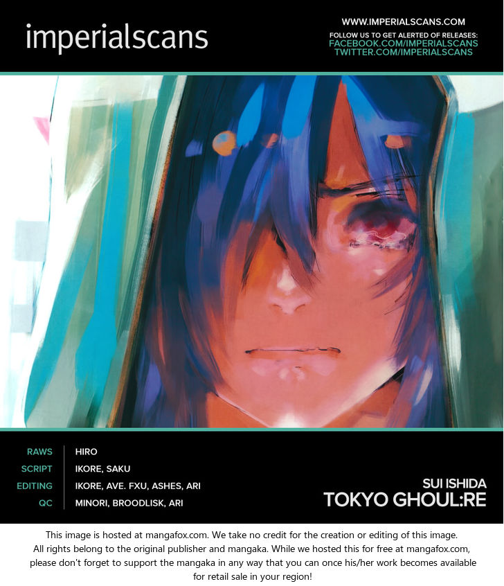 Read Tokyo Ghoul re en Manga Online