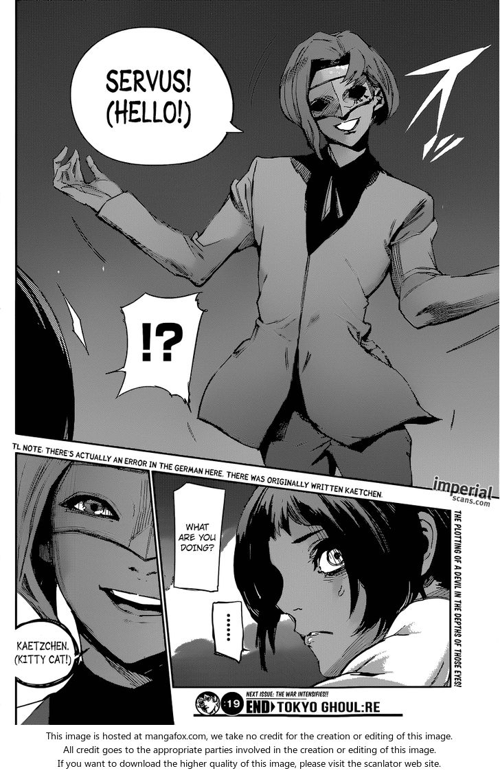 Read Tokyo Ghoul re en Manga Online